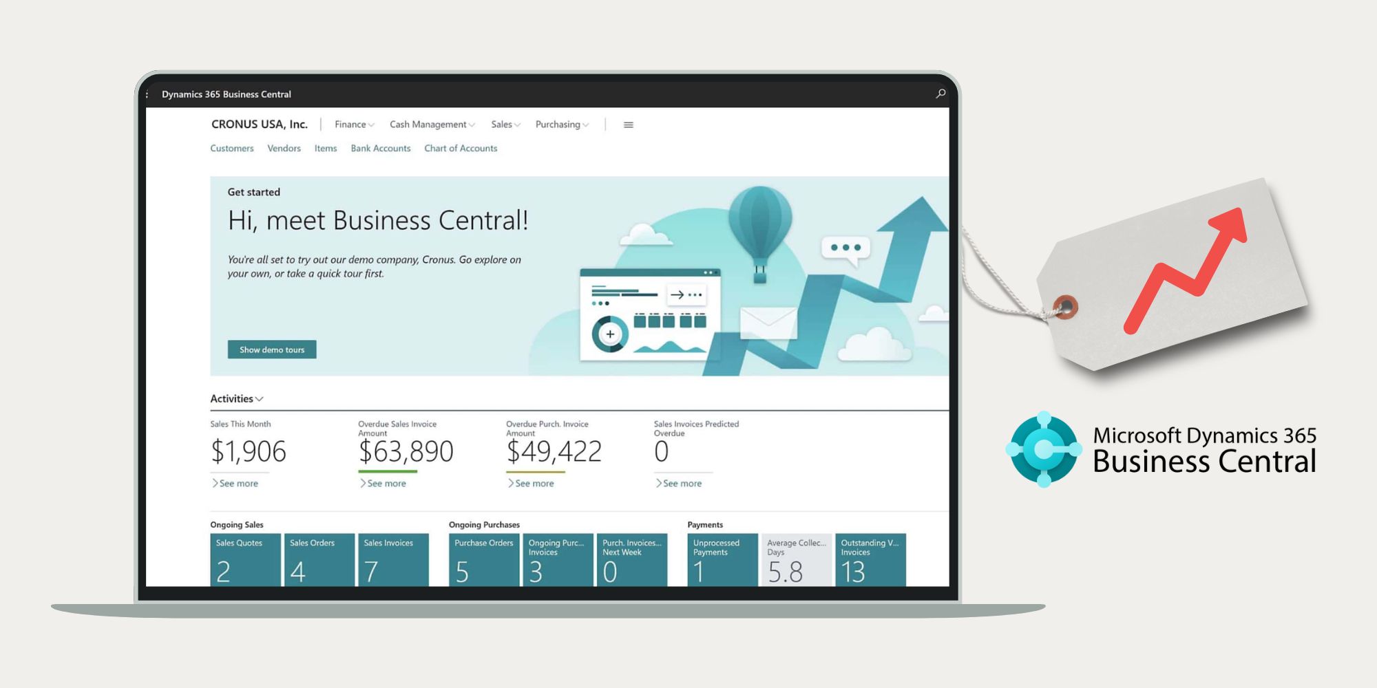 Prisændring på Microsoft Dynamics 365 Business Central pr. 1. november 2025